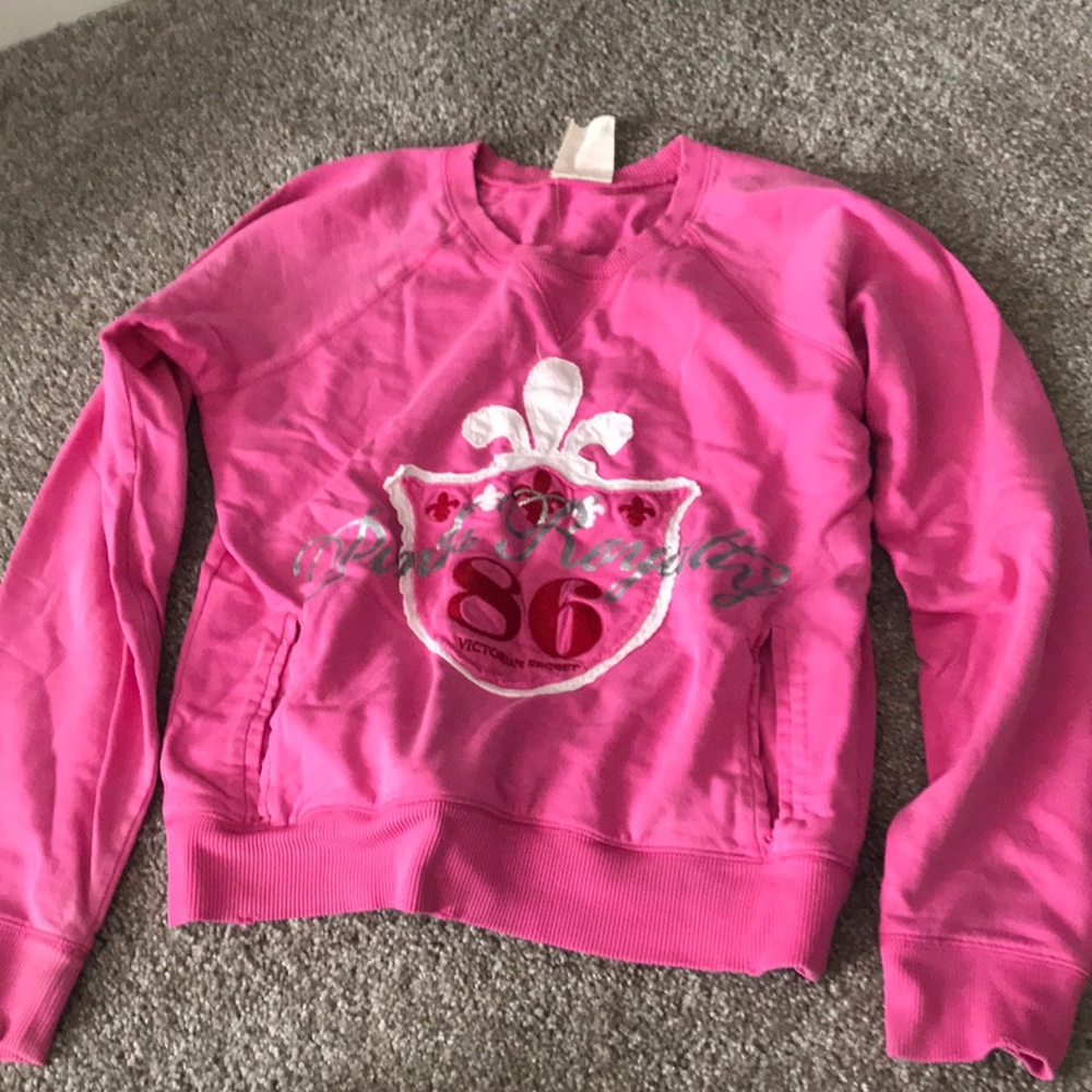 Pink royalty sweatshirt